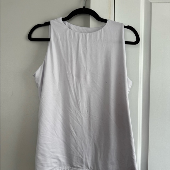 KeepBeauty Tops - Classic White High Neck Tank Top